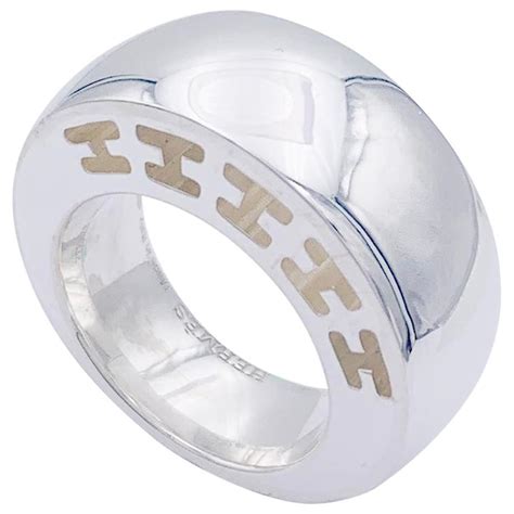 bague hermes argent prix|authentic Hermes rings.